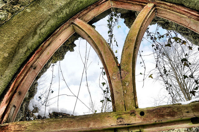 Fishers Hall window