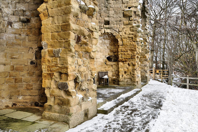 The Banqueting House in snow